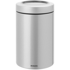 !09 Уценка (вмятина) Контейнер для сыпучих продуктов, 1,4 л, нержавеющая сталь, пластик, серебристый BRABANTIA, Бельгия