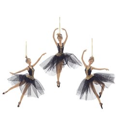 Изделие декоративное подвесное "Балерина", L10 W2 H21,5 см, 3в.