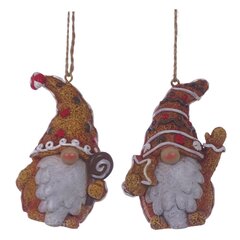 Фигурка декоративная подвесная "Гном",  L5 W3,5 H7 см, 2в.