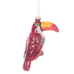 Украшение новогоднее "Тукан", L7,5 W5 H13,5 см