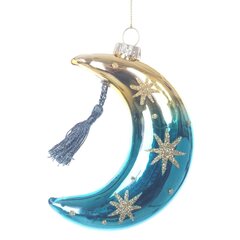 Украшение новогоднее "Месяц", L7,5 W2 H11 см
