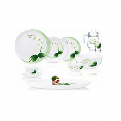 Набор столовый DIWALI WHITE ORCHID 46 предметов