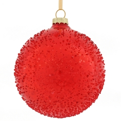 Украшение новогоднее "Шар", D 10 см, L10 W10 H10 см
