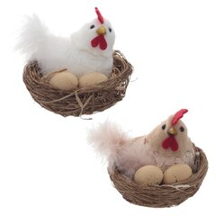 Изделие декоративное "Гнездо пасхальное", Д8 Ш7 В8 см, 2в.