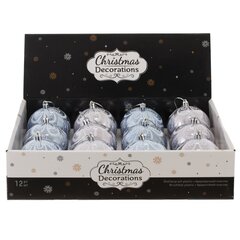 Набор из 12 шт: Украшение новогоднее "Шар", L35 W27 H9 см