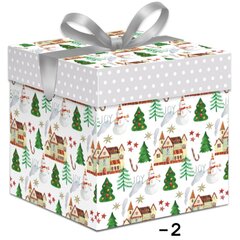 Коробка подарочная (бумага, плотность 350г/м2), L22,5 W22,5 H22,5 см