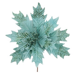 Цветок искусственный "Пуансеттия", L27 W27 H24 см