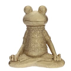 Фигурка декоративная "Лягушка", L12 W5,5 H13 см