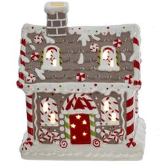 Фигурка декоративная "Домик" с подсветкой (АААх3, н/п), L19 W13 H22 см