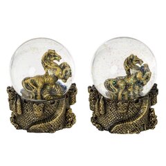 Фигурка декор в стекл шаре "Лошадь", L7 W7,5 H8,5 см, 2в.