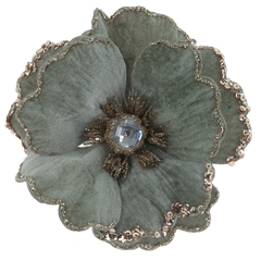 Изделие декоративное "Цветок" (на клипсе), L15 W15 H9 см