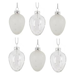 Набор из 6-ти изделий декоративных подвесных "Яйцо пасхальное" (4*6), L13 W16 H4 см