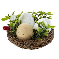 Изделие декоративное "Гнездо пасхальное", Д8 Ш8 В5 см