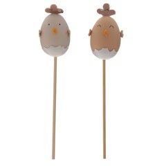 Изделие декоративное (вставка) "Яйцо пасхальное" (3,5*6,5), Д3,5 Ш3,5 В23 см, 2в.