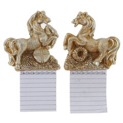 Магнит "Лошадка" с блокнотом, L7 W1,5 H12 см, 2в.