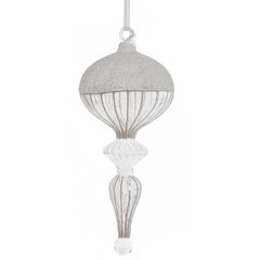 Украшение новогоднее "Фигурная сосулька", L7,5 W7,5 H18 см