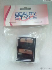 !Точилка для косметических карандашей двойная Beautystyle