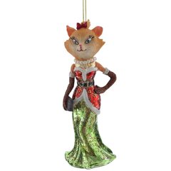 Украшение новогоднее "Кошка", L6 W5 H15,5 см