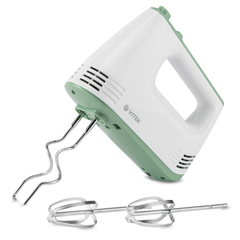 Миксер Vitek VT-1405 (MC) 400Вт белый/зеленый