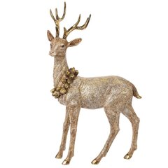 Фигурка декоративная "Олень", L21 W6 H31 см