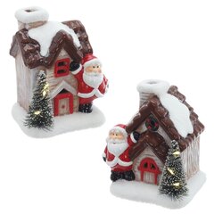 Фигурка декоративная "Домик" с подсветкой (2хLR44), L10 W10 H11 см, 2в.