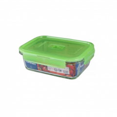 Контейнер ПЮРБОКС АКТИВ НЕОН ЗЕЛЕНЫЙ 820мл прямоугольный