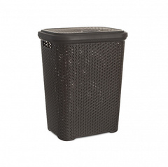 Корзина для белья RATTAN коричневая 55л