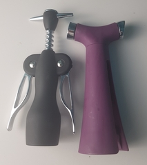 !09 Комплект из 2-х штук: Штопор многофункциональный + Штопор "Люкс" цвет микс