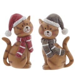 Фигурка декоративная "Кошка",  L5 W4 H9 см, 2в.