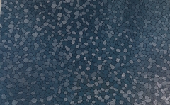 !09 Салфетка сервировочная (набор 2 штуки) "Камни" 40/30 см. цвет серебро