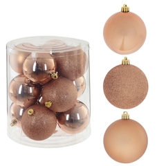 Набор из 12шт Украшение новогоднее "Шар", D8см, L20 W20 H21 см
