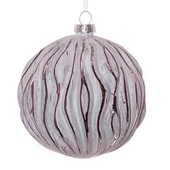 Украшение новогоднее Шар "Винтаж", D 10 см, L10 W10 H10 см