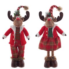 Игрушка набивная "Олень", L27 W16 H76/42 см, 2в.