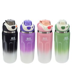 Термос, 500 мл, L7 W7,5 H23 см, дизайн микс