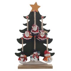 Набор из 72 шт Украшение новогоднее ассорти на подставке "Ёлка, L30,5 W11 H49 см