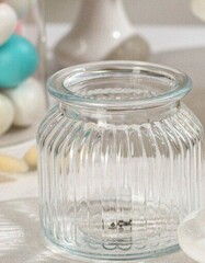 !09 Стеклянная емкость для продуктов 600 мл., без крышки