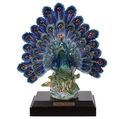 Фигурка декоративная "Павлин", L26 W13 H30 см