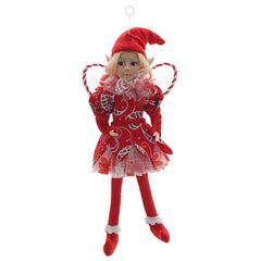 Игрушка набивная подвесная "Эльф", L14 W6 H35 см (полка 17 см.)