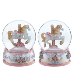 Фигурка декоративная в стекл шаре "Лошадка", D 6,5 см, L6,5 W6,5 H8 см, 2в.