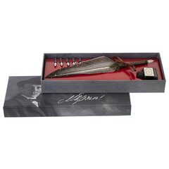 Набор подарочный: ручка перьевая, 5 наконечников, чернильница, Д28 Ш11,5 В4 см