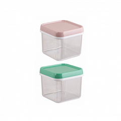 Банка квадратная ПРЕМИУМ 0.6л