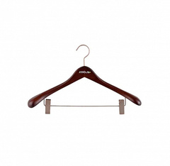 Вешалка для верхней одежды с клипсами PRESTIGE 44см