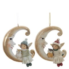 Фигурка декоративная подвесная "Ангел", L7 W2,5 H10 см, 2в.