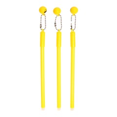 !Ручка гелевая-прикол 3 штуки "Смайл", подвеска, МИКС