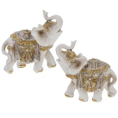 Фигурка декоративная "Слон", Д9 Ш5 В9 см, 2в.