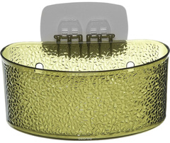 !Полка для ванной комнаты на липкой основе Fresh Code 1 ярусная цвет микс