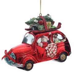 Украшение новогоднее "Машинка", L12,5 W5,5 H9 см