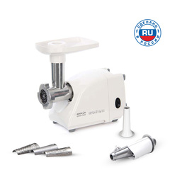 Мясорубка Аксион М14.04 600Вт белый