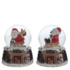 Фигурка декор в стекл шаре "Дед Мороз", D 4.5 см, L5 W5 H6,5 см, 2в.