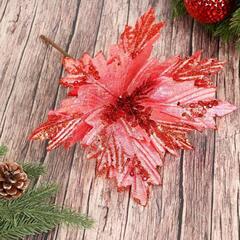 !09 Набор из 2-х изделий -Декор "Холодный цветок" 24х20 см. цвет розовый